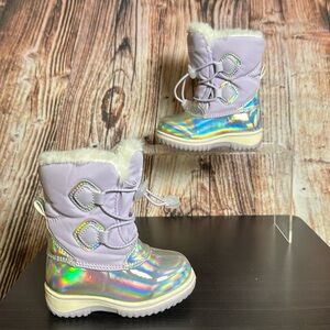 Totes Explorer Faux Fur Lined Winter Snow Boots Toddler Girls Sz 5T
